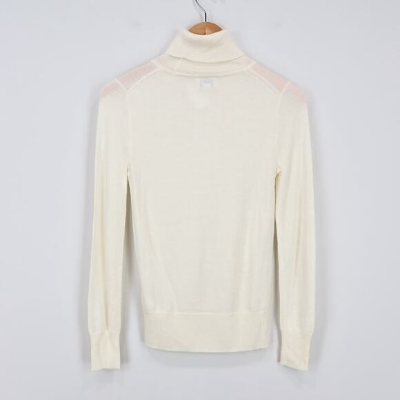 NWT J.Crew Factory Machine-Washable Merino Wool-Blend Turtleneck Sweater Size XS - Picture 5 of 10